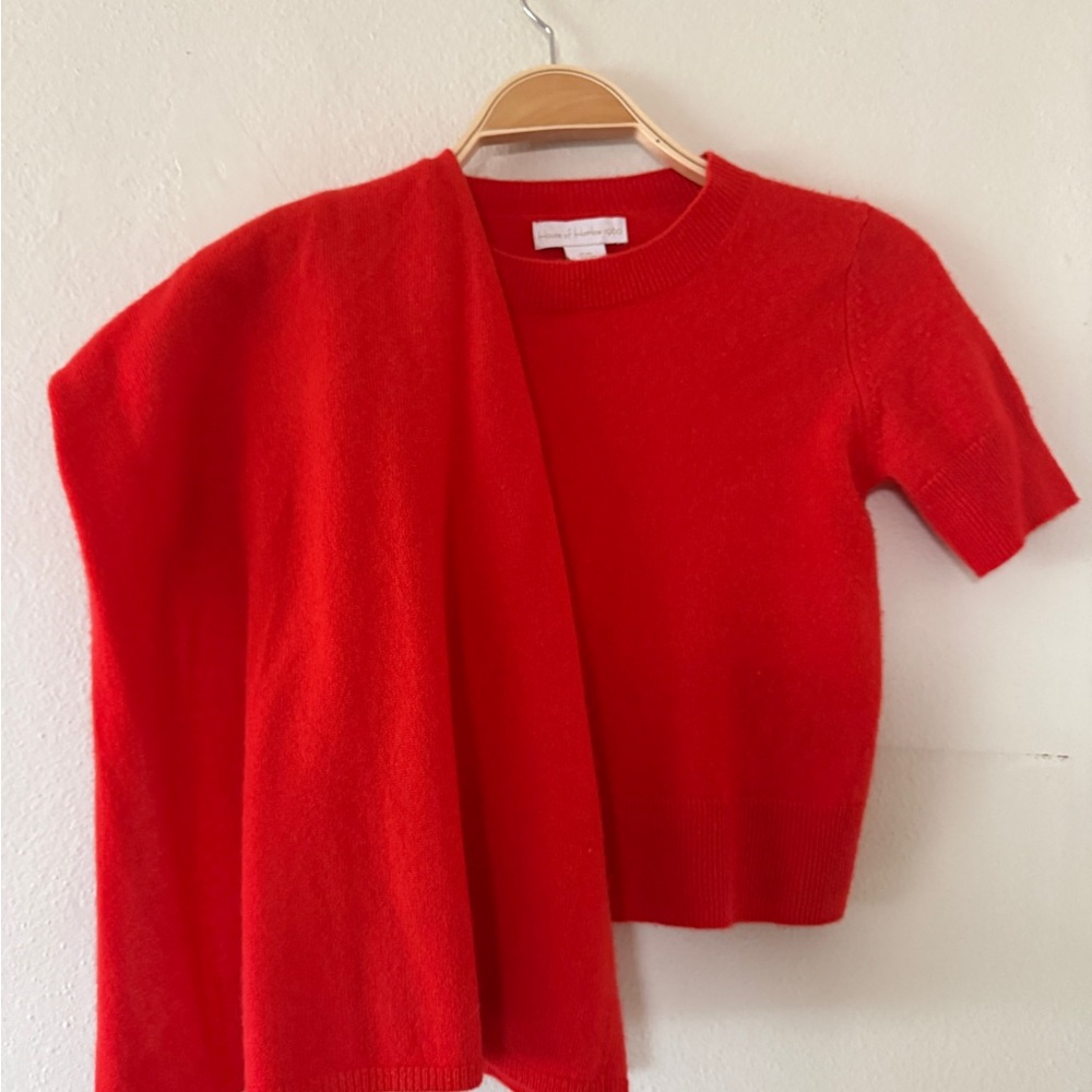 House of Harlow 1960 - Cashmere Skirt and Top Set - XS